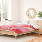 sunshine state, coral Duvet Cover Gallery Image 2
