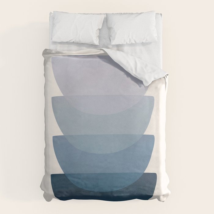 Blue Stack 01 Duvet Cover Gallery Image 6