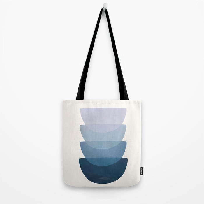 Blue Stack 01 Tote Bag Gallery Image 2