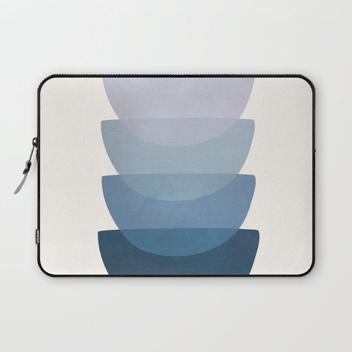 Blue Stack 01 Laptop Sleeve Gallery Image 1