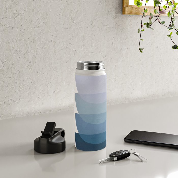 Blue Stack 01 Water Bottle Gallery Image 4