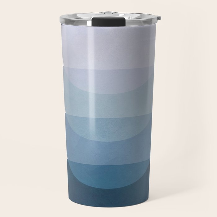Blue Stack 01 Travel Mug Gallery Image 1