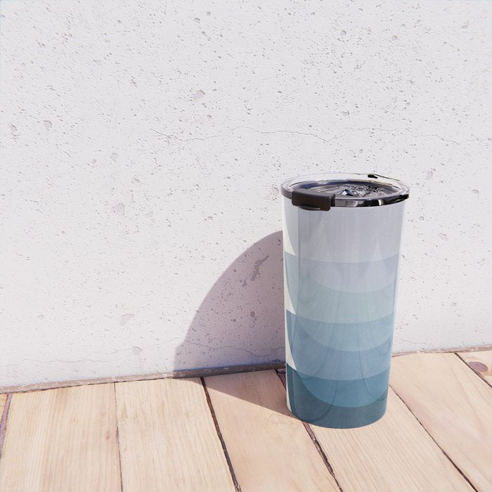 Blue Stack 01 Travel Mug Gallery Image 4
