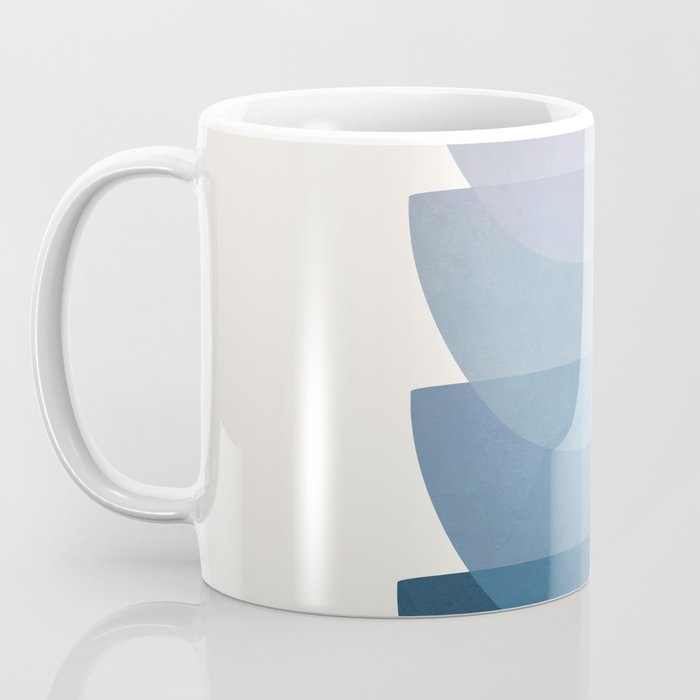 Blue Stack 01 Coffee Mug Gallery Image 3