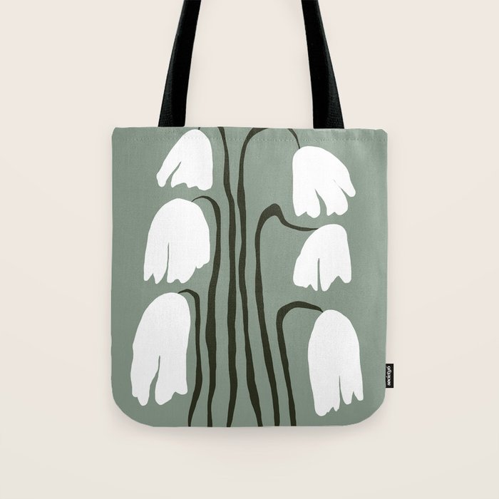 Dropping Tulip Tote Bag Gallery Image 1