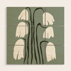 Dropping Tulip Wood Wall Art Gallery Image 1