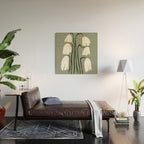 Dropping Tulip Wood Wall Art Gallery Image 2