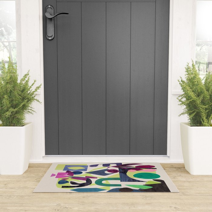 Purple Passion Welcome Mat Gallery Image 3