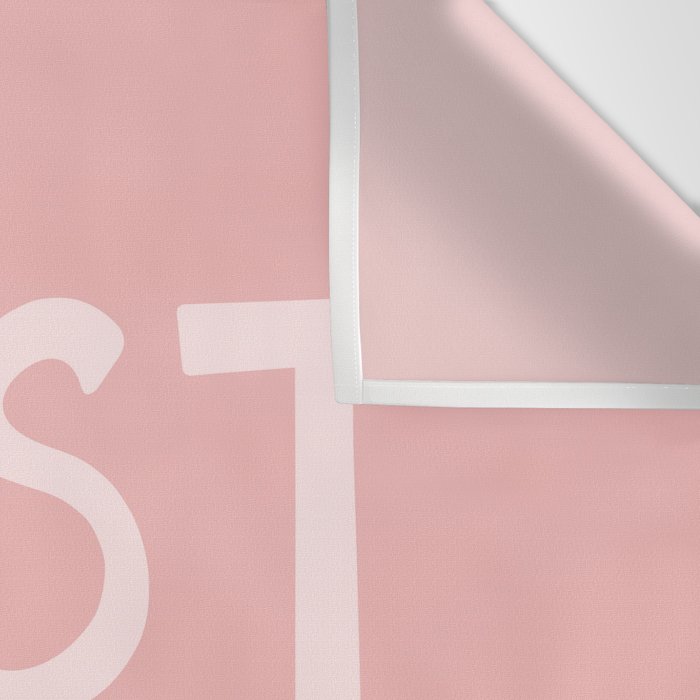 C'est La Vie French Pink Hand Lettering Wall Tapestry Gallery Image 3