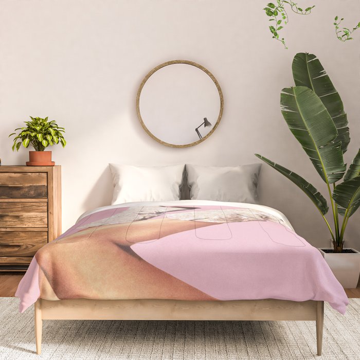 These Boots - Glitter Pink Landscape Comforter Gallery Image 3