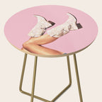 These Boots - Glitter Pink Landscape Side Table Gallery Image 2