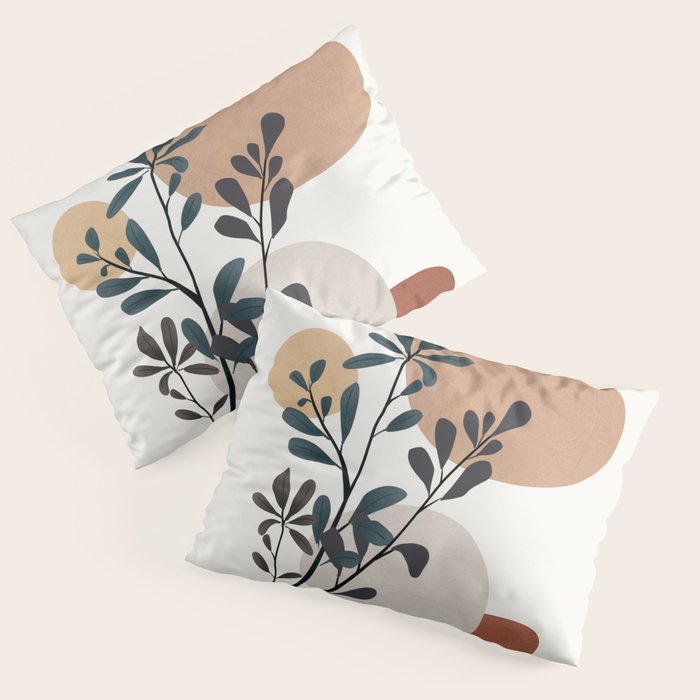 Shapes and Branches 07 Pillow Sham Gallery Image 3