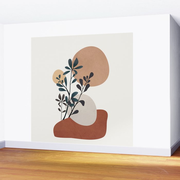 Shapes and Branches 07 Wall Mural Gallery Image 2