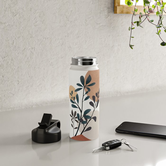 Shapes and Branches 07 Water Bottle Gallery Image 4