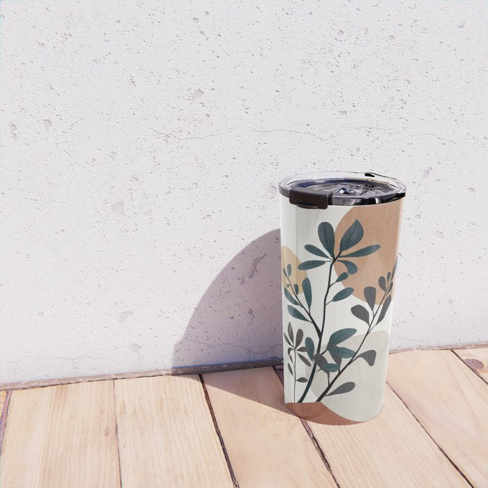 Shapes and Branches 07 Travel Mug Gallery Image 4