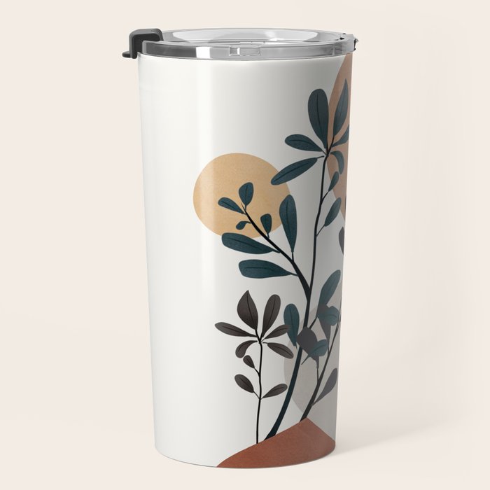 Shapes and Branches 07 Travel Mug Gallery Image 3