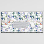 Abstract forms of lines 77G Desk Mat Gallery Image 1
