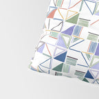 Abstract forms of lines 77G Pillow Sham Gallery Image 4
