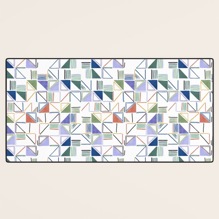 Abstract forms of lines 77G Desk Mat Gallery Image 3