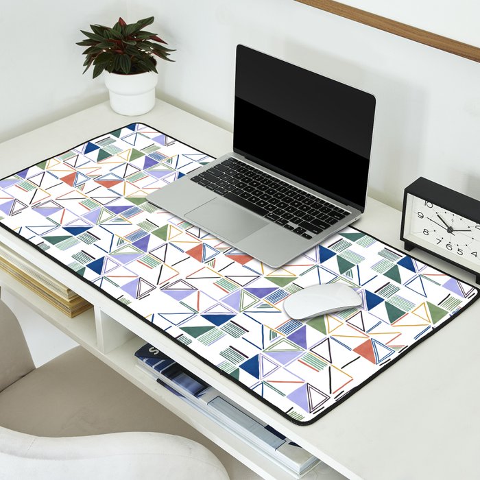 Abstract forms of lines 77G Desk Mat Gallery Image 2