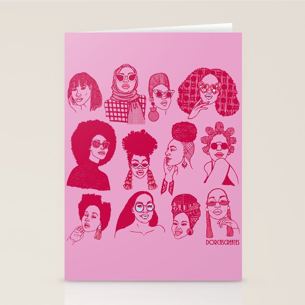 Babes of Summer Stationery Card Gallery Image 2