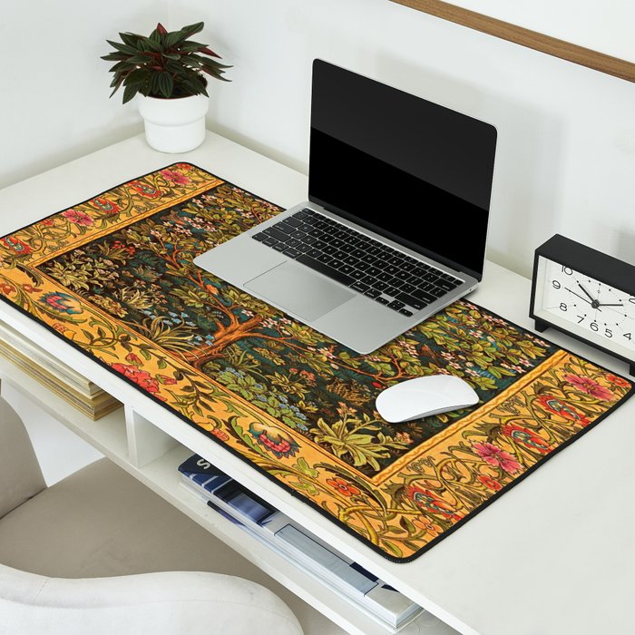 William Morris Tree Of Life,No, 02. Desk Mat Gallery Image 2
