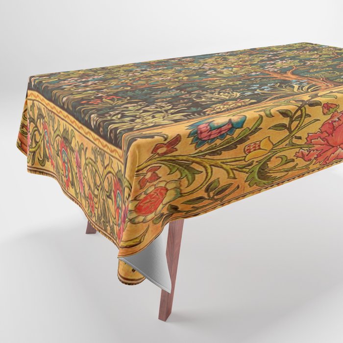 William Morris Tree Of Life,No, 02. Tablecloth Gallery Image 1