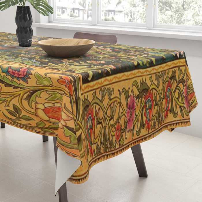 William Morris Tree Of Life,No, 02. Tablecloth Gallery Image 3