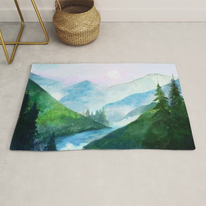 Mountain River Rug Gallery Image 1
