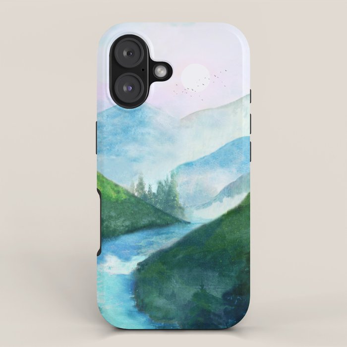 Mountain River iPhone Case Gallery Image 1
