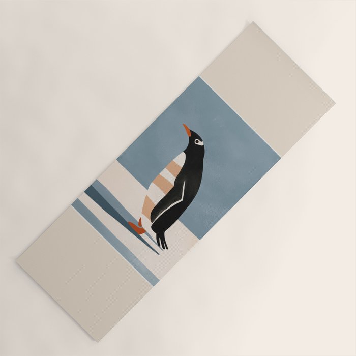 Penguin on Ice Yoga Mat Gallery Image 1