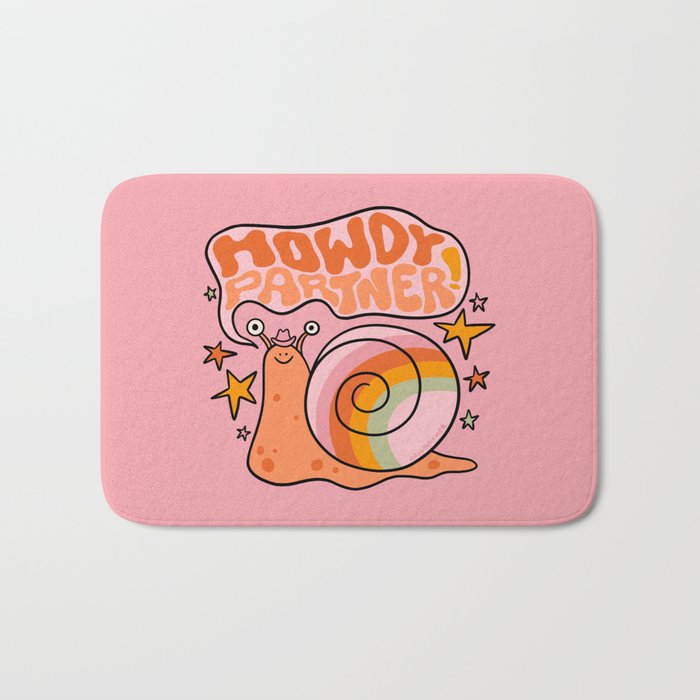 Howdy Partner Bath Mat Gallery Image 1