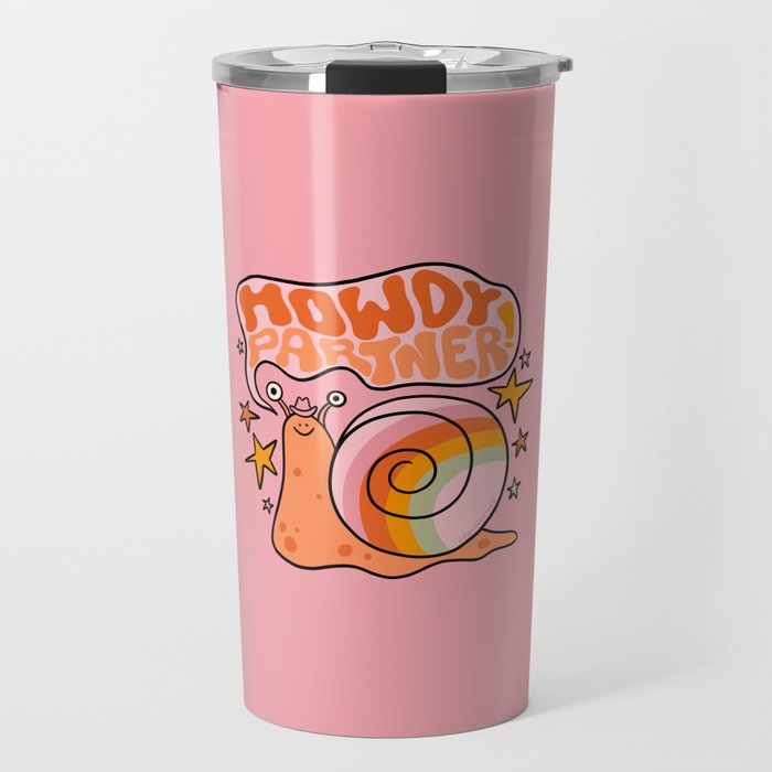 Howdy Partner Travel Mug Gallery Image 1