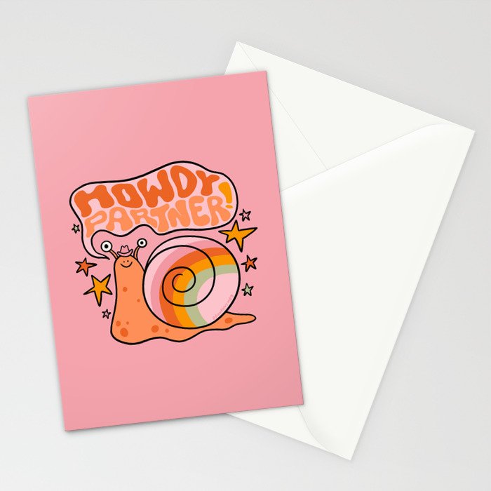 Howdy Partner Stationery Card Gallery Image 2