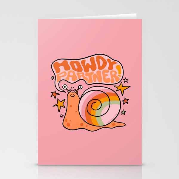 Howdy Partner Stationery Card Gallery Image 2