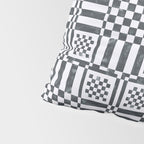 Structured Lines Grid Pillow Sham Gallery Image 4