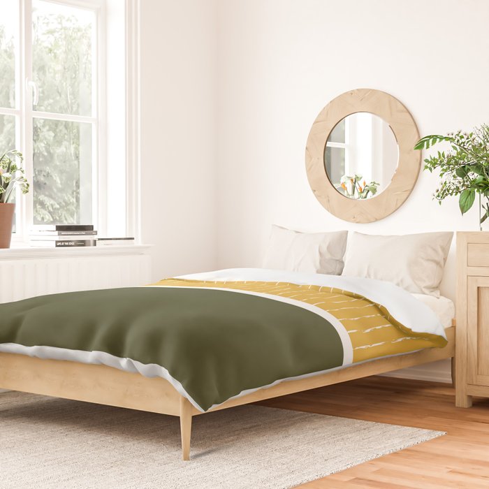 Mustard & Olive Duvet Cover Gallery Image 2
