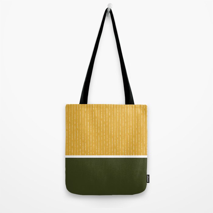 Mustard & Olive Tote Bag Gallery Image 2