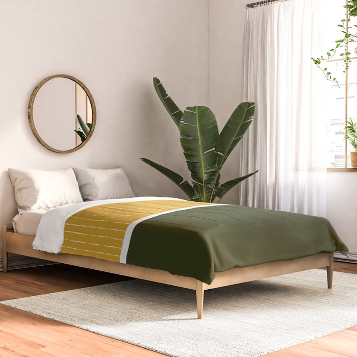 Mustard & Olive Comforter Gallery Image 2