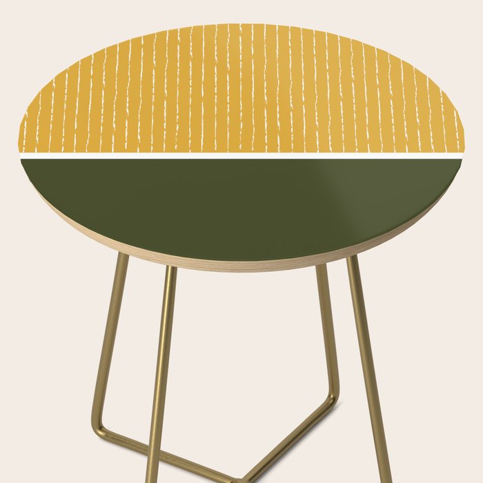 Mustard & Olive Side Table Gallery Image 2