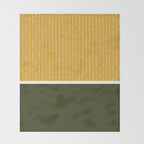 Mustard & Olive Throw Blanket Gallery Image 2