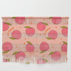 Peach Print Wall Hanging Gallery Image 1