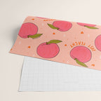 Peach Print Wrapping Paper Gallery Image 2
