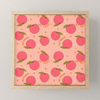 Peach Print Mini Art Print Gallery Image 1
