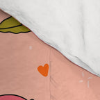 Peach Print Comforter Gallery Image 4