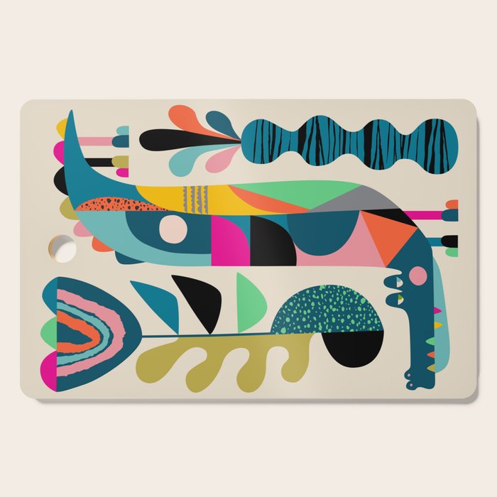 Mr crocodile Cutting Board Gallery Image 1