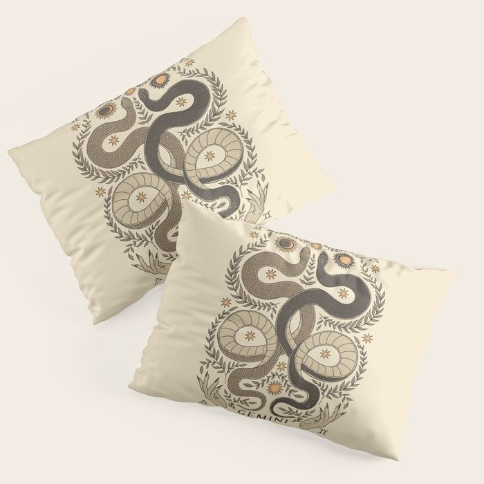 Gemini, The Twins Pillow Sham Gallery Image 1