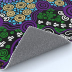 Authentic Aboriginal Art - Untitled Rug Gallery Image 4