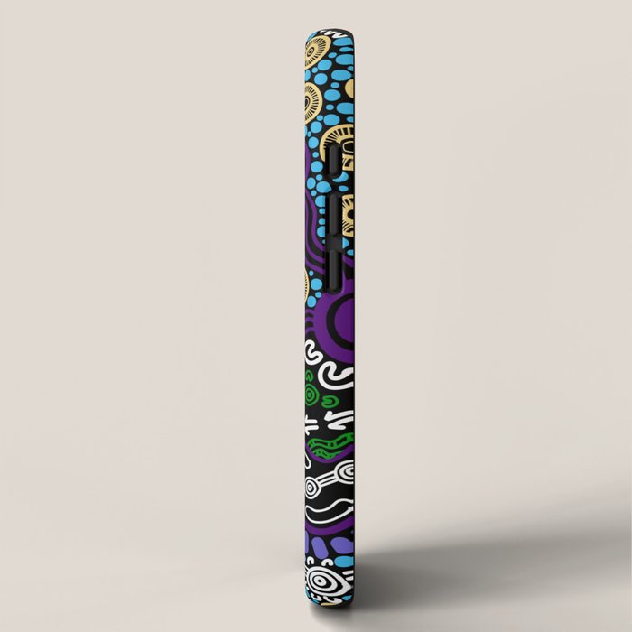 Authentic Aboriginal Art - Untitled iPhone Case Gallery Image 2