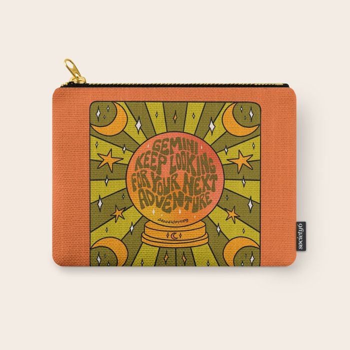 Gemini Crystal Ball Carry All Pouch Gallery Image 1